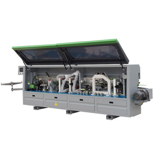 Machine à coller les chants de panneaux en bois MDF mélaminé, machine à chanfreiner automatique, machine à arrondir les coins, machine à coller les chants en PVC, prix - Product Image 1