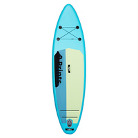 Planche de paddle gonflable de style vintage américain, taille 320, pour la pêche, le yoga, adaptée aux animaux domestiques, pour débutants