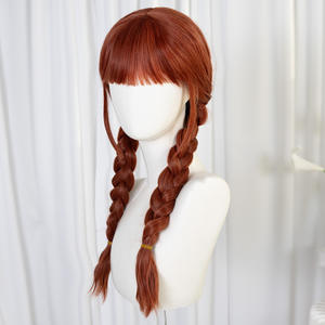 <span class=keywords><strong>Perruque</strong></span> synthétique résistante à la chaleur, petite boucle crépue, fibre haute température, couleur marron, pour Halloween, Wednesday Season 2 <span class=keywords><strong>Addams</strong></span> - Product Image 4