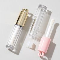 Contenants exquis pour baume à lèvres en forme de cœur de 4,5 ml, flacons d'huile à lèvres, tubes de correcteur liquide pour les cadeaux de la Saint-Valentin