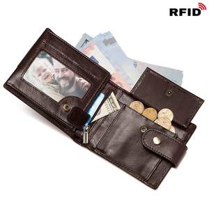 KAVIS <strong>Cardholder</strong> Real Leather Luxury <strong>Mens</strong> <strong>Wallet</strong> Bifold Slim <strong>Wallets</strong> for Man Vintage Cowhide <strong>Wallet</strong> <strong>Men</strong> - Product Image 3