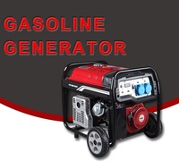Zuverlässiger 6,5KW Industrie-Dieselgenerator 220V/380V 50Hz/60Hz, Professioneller tragbarer Wechselrichter-Generator.