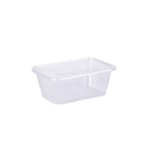 High Quality Microwave Safe Plastic Food Containers 1000ml With Lids Takeaway Food Packaging Boxes With Lid