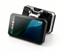 Caméra embarquée Aoocci C9 ProMax avec écran partagé, CarPlay, Android Auto sans fil, vision avant et arrière, navigation GPS, affichage 1440x720