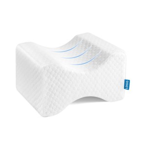 Coussin de genou en mousse à mémoire de forme, tissu tissé 100% polyester, soulagement de la douleur <span class=keywords><strong>sciatique</strong></span>, pour le repos au lit et le sommeil, utilisation magnétique et massante - Product Image 1