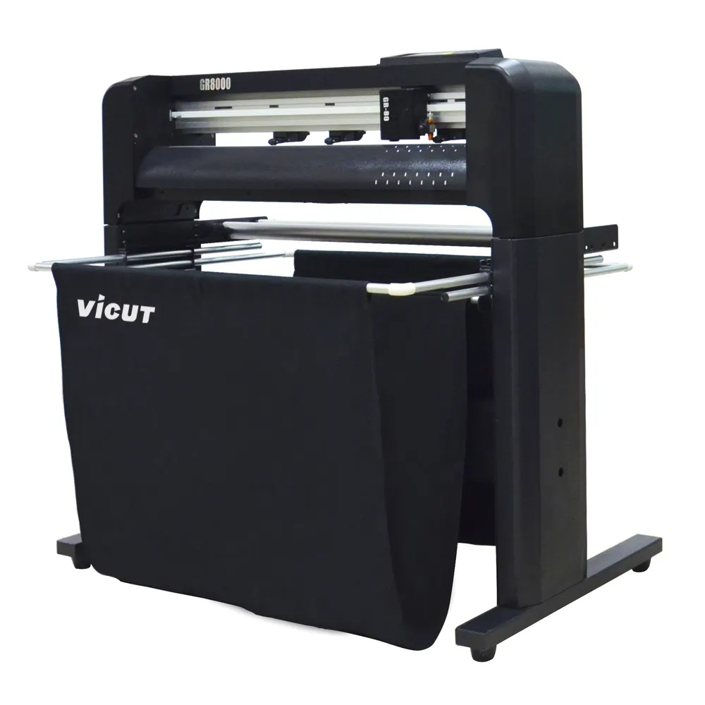 Vicut Vinyl आलेखक Vinyl प्रिंट और काटने की मशीन के साथ चिपकने वाला स्टीकर काटने आलेखक झंझरी शासक