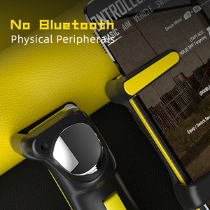 JS31 Gamepad Trigger Fire Key Ipad Disparo <span class=keywords><strong>Joystick</strong></span> de cuatro dedos Controlador de juegos para IPAD PUBG - Product Image 6