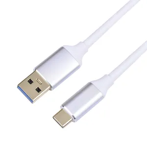 10Gbps Data Transmission USB A To USB C 18W Charging Cable Compatible With Mobile Phones/ Computers/High-Speed Cameras
