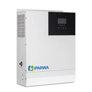 IPARWA Inverter Gelombang Sinus Murni, Konverter Hybrid Off Grid Pv Tenaga Surya Generator Inverter