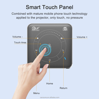 Projecteurs de cinéma maison P11 Mini, portables, Android 9, Smart Cinema LED DLP 4K 3D WiFi, batterie intégrée, 55 ANSI, US