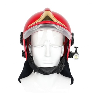 Casco de Rescate Contra Incendios de Estilo Europeo, Resistente al Fuego, con Capucha, Equipo de Seguridad Contra Incendios - Product Image 5