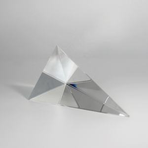 Preço de fábrica <span class=keywords><strong>BK7</strong></span> Vidro Óptico Triangular Pirâmide Prisma 6.35*12.7mm Ângulo Direito Ângulo Direito Prisma - Product Image 2