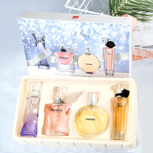 Hot Sale Women <b>Mini</b> Size & Gift Sets Long Lasting Floral Scents <b>Perfumes</b> Spray Gift Sets 25ML*4 - Product Image 2