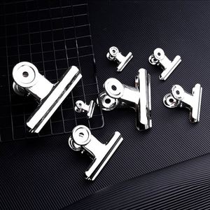 Stainless Steel Chip Bag Heavy Duty Food Bags Clips for <b>Kitchen</b> Office School Large Bull Binder <b>Paper</b> Clamp Promotion Gift - Product Image 1
