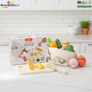 Jeu éducatif Montessori <span class=keywords><strong>en</strong></span> <span class=keywords><strong>bois</strong></span> : mini-cuisine, <span class=keywords><strong>légumes</strong></span> sensoriels <span class=keywords><strong>à</strong></span> <span class=keywords><strong>découper</strong></span>, jouet pour enfants <span class=keywords><strong>et</strong></span> tout-petits, <span class=keywords><strong>fruits</strong></span> <span class=keywords><strong>et</strong></span> <span class=keywords><strong>légumes</strong></span> - Product Image 1