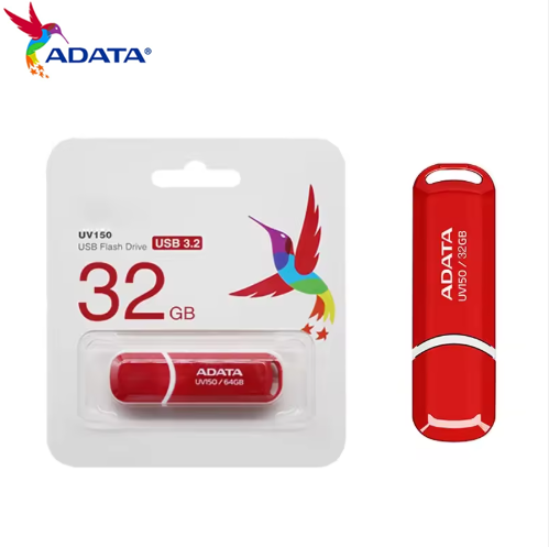 Original Adata Uv150 Usb 3.2 Flash Drive 16gb 32gb 64gb 128gb High Speed Usb Stick 3.0 Pendrive
