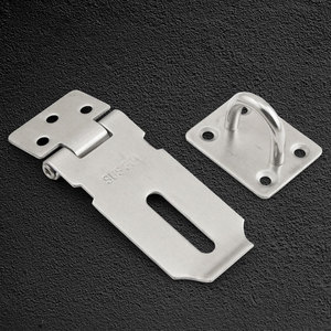 Stainless Steel <b>Latch</b> 90 Degree Right Angle Door Bolt Heavy Duty Pins Exterior Use Durable Surface Mounted - Product Image 3