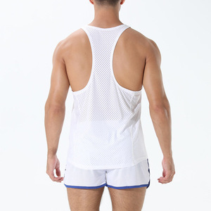 Chalecos Deportivos Personalizados al por Mayor, sin Costuras, de Secado Rápido, para Maratón, Camisetas sin Mangas para Correr - Product Image 5