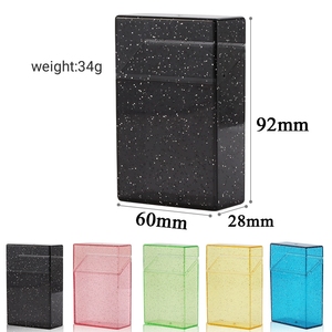 Tùy Chỉnh Nhà Máy Trực Tiếp Thuốc Lá Trường Hợp ABS Nhựa 20 Gói Tự Động Mở Màu Sắc Ban Đầu Sáng Tạo Thuốc Lá Trường Hợp Hộp Lưu Trữ - Product Image 2