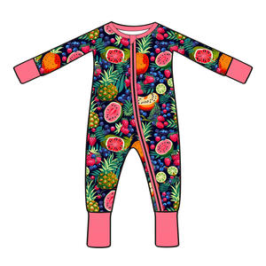 ملابس أطفال مغناطيسية مخصصة ملابس أطفال بسوستة رومبير بيجامة مغناطيسية لحديثي الولادة - Product Image 3