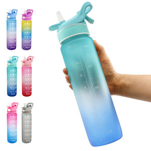 Sis sprey su şişesi, plastik spor su şişesi mega saman ile - Product Image 3