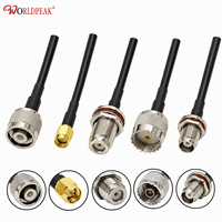Câble coaxial à faible perte LMR240 personnalisé par le fabricant avec connecteurs RF multiples N SMA TNC pour assemblage de câble de raccordement d'antenne WiFi DAS intérieure