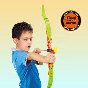 बच्चों के तीरंदाजी खिलौना सेट, सक्शन कप तीर सुरक्षित धनुष तीर खेल इनडोर आउटडोर लक्ष्य अभ्यास खिलौने - Product Image 3