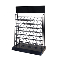 Benutzer definierte Ausstellungs halle Marmor Mosaik Granit Steinplatte Boden Wanddach Keramik fliesen Probe Metall Display Rack Stand halter