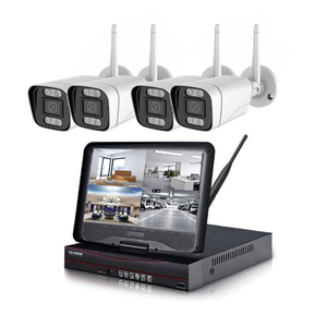 Eseecloud <span class=keywords><strong>Home</strong></span> an ninh 4 máy ảnh 5MP ngoài trời không dây hệ thống CCTV 4CH Wifi NVR Kit với 10 inch màn hình - Product Image 1