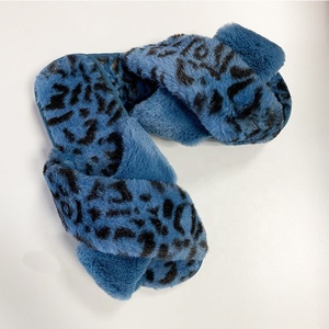Pantofole da Casa per Coppie Primavera-Autunno, Stampa Leopardata Marrone, Etichette Personalizzate con Logo, Basso MOQ - Product Image 3
