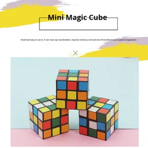 Mini Magic 3x3, Cubo de Bambú/Spandex, Juguete Educativo para Niños, Cubo de Iniciación para Principiantes, para Edades de 8 a 13 Años, Regalo para Jardín de Infancia - Product Image 4