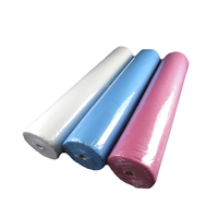 Rouleau de tissu non tissé en polypropylène spunbondé biodégradable de qualité médicale pour draps plats jetables à usage hôtelier