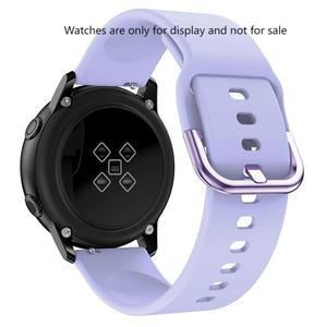 <span class=keywords><strong>Correa</strong></span> de Silicona <span class=keywords><strong>para</strong></span> Reloj Samsung <span class=keywords><strong>Galaxy</strong></span> con Hebilla Colorida de 20 mm y 22 mm - Product Image 5