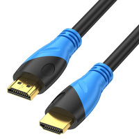 Câble 1M 2M 2.0 haute vitesse, connecteur de cordon haute définition 4K 60Hz, adaptateur pour ordinateur, moniteur, téléviseur, projecteur, console de jeu