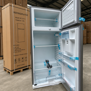 Réfrigérateur double porte 268L R600a avec distributeur d'eau, couleur argent, prix usine pour l'exportation - Product Image 6