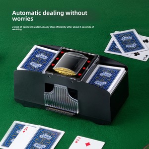 Barajador Automático de Cartas de Plástico para 2 Mazos, para Póker y Juegos de Mesa - Product Image 3