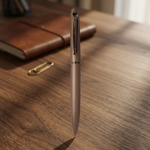 Full Coffee Elegant Ballpoint <b>Pen</b> Professional Writing Instrument for Office Business Promotion Corporate Gifts Daily Use - Product Image 1