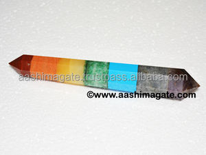 แท่งนวดควอตซ์อเมทิสต์รูปไข่ทำมือขายส่ง งานฝีมือจากอัญมณีธรรมชาติ สำหรับเสริมฮวงจุ้ยและเรกิ - Product Image 5