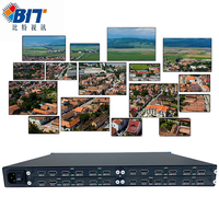 Bitvisus 8K Video Duvar İşlemcisi 16 Çıkışlı Video Duvar Kontrol Cihazı Alaşımlı Malzeme 1 Yıl Garanti