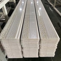 Panneaux en PVC pour plafond, grille en plastique, résistants à l'humidité et ignifuges, pour serre, cuisine, salon, chambre, salle de bain, style moderne