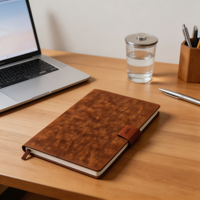 Carnets B5 personnalisés en gros, toucher doux, impression de journaux de bureau de luxe personnalisés pour cadres