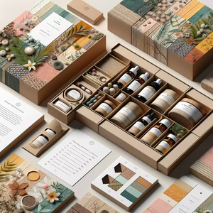 Luxury Magnetic <b>Foldable</b> Gift <b>Box</b> - Velvet Lined Cosmetic Set Packaging for High-End Brands, ODM Custom Design Service - Product Image 2