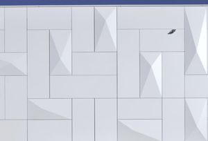 Conception moderne de panneau composite en aluminium 3D de personnalisation haut de gamme pour l'installation d'affichage de produit de construction ignifuge pour l'hôtel - Product Image 5