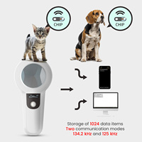 Scanner à puces RFID 134.2Khz, scanner portable avec affichage LED pour le suivi et la gestion des animaux de compagnie chien chat
