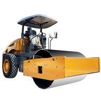Mini rouleau hydraulique certifié CE rouleau vibrant à double tambour moteur de compacteur de rouleau de route de 3/5 tonnes pour la construction de routes