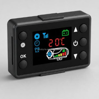 Interruptor LCD Universal OkyRie para Calentador de Aire Diésel de 1KW a 8KW con Pantalla Bluetooth de Vista Completa