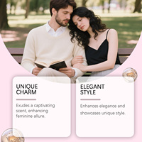 Parfum Wanita Roxelis Aroma Bunga Manis Tahan Lama Aroma Segar Portabel Parfum Harian Grosir OEM ODM