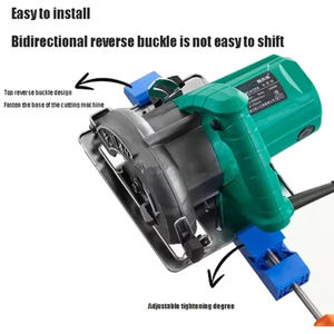 Adjustable <b>Cutting</b> Machine Base Circular Saw Milling Positioning Clamps Lock The Cutter Base Tasks Woodworking <b>Tool</b> - Product Image 5