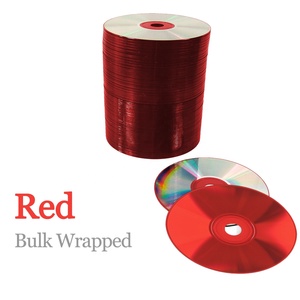 Màu Đỏ Trống <span class=keywords><strong>CD</strong></span>-<span class=keywords><strong>R</strong></span> 700MB 80Min <span class=keywords><strong>52x</strong></span> Có Thể In Sáng Bóng Bạc Biểu Tượng Tùy Chỉnh - Product Image 3