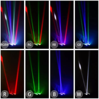 Eclairage de scène Led DMX512, 12 pièces, faisceau lumineux Portable pour Club araignée, fête, cérémonie karaoké